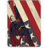 DC Comics Superman Vintage Pose American Flag Apple iPad Pro Skin