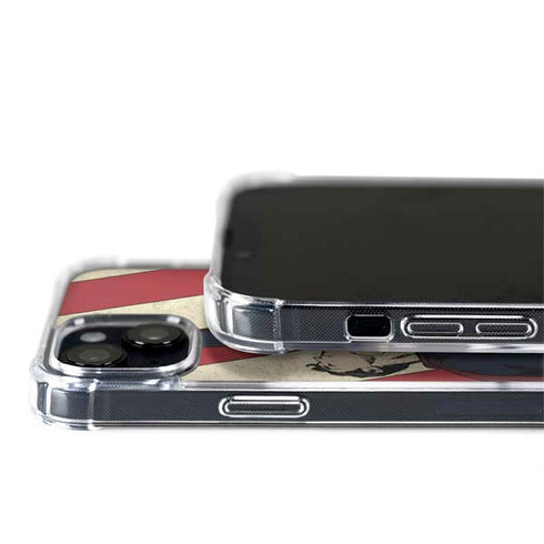 DC Comics Superman Vintage Pose American Flag iPhone 14 MagSafe Case
