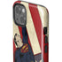 DC Comics Superman Vintage Pose American Flag iPhone 15 Impact Case