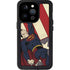 DC Comics Superman Vintage Pose American Flag iPhone 15 Pro Waterproof Case