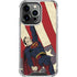 DC Comics Superman Vintage Pose American Flag iPhone 16 Pro Clear Case