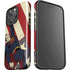 DC Comics Superman Vintage Pose American Flag iPhone 16 Pro Impact Case