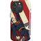 DC Comics Superman Vintage Pose American Flag iPhone 16 Pro Magsafe Impact Case