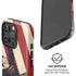 DC Comics Superman Vintage Pose American Flag iPhone 16 Pro Max Magsafe Impact Case