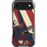 DC Comics Superman Vintage Pose American Flag iPhone 17 Air Clear Case