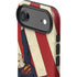 DC Comics Superman Vintage Pose American Flag iPhone 17 Air Impact Case