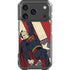 DC Comics Superman Vintage Pose American Flag iPhone 17 Pro Clear Case