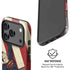 DC Comics Superman Vintage Pose American Flag iPhone 17 Pro Magsafe Impact Case