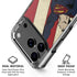 DC Comics Superman Vintage Pose American Flag iPhone 17 Pro Max Clear Case