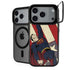 DC Comics Superman Vintage Pose American Flag iPhone 17 Pro Max Kickstand Case