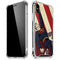 DC Comics Superman Vintage Pose American Flag iPhone X/XS Clear Case