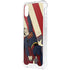 DC Comics Superman Vintage Pose American Flag iPhone XS Clear Case