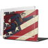 DC Comics Superman Vintage Pose American Flag MacBook Pro 14in (2021-24) Case plus Skin