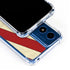 DC Comics Superman Vintage Pose American Flag Moto G 5G (2024) Clear Case