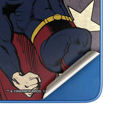 DC Comics Superman Vintage Pose American Flag Moto G Play 4G (2024) Skin