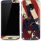 DC Comics Superman Vintage Pose American Flag Moto G6 Skin