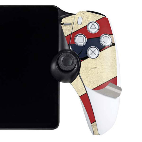 DC Comics Superman Vintage Pose American Flag PlayStation Portal Remote Player Skin