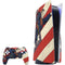 DC Comics Superman Vintage Pose American Flag PlayStation PS5 Skins