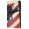 DC Comics Superman Vintage Pose American Flag PS5 Pro Console Skin