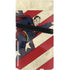 DC Comics Superman Vintage Pose American Flag PS5 Pro Disk Console Skin