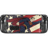 DC Comics Superman Vintage Pose American Flag Steam Deck Handheld Gaming Computer Skin