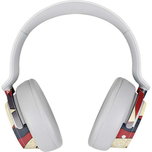 DC Comics Superman Vintage Pose American Flag Surface Headphones Skin
