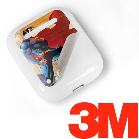 DC Comics Superman For Tomorrow Cover Art by Jim Lee Apple AirPods Skin
