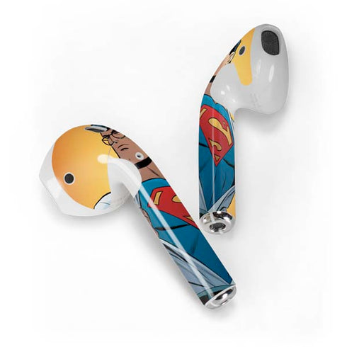DC Comics Superman 90's Animated Series Apple AirPods Skin
