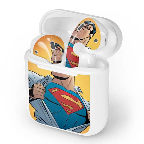 DC Comics Superman 90's Animated Series Apple AirPods Skin