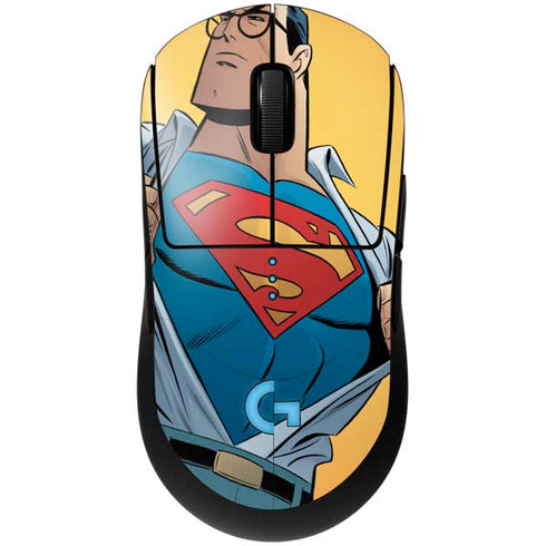 DC Comics Superman 90's Animated Series G Pro Wireless Gaming Mouse Skin