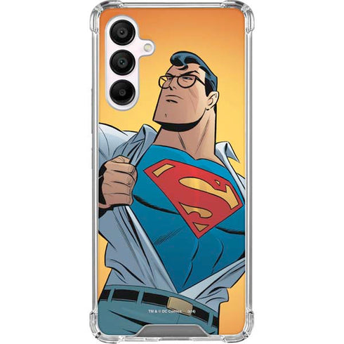 DC Comics Superman 90's Animated Series Galaxy A16 5G Clear Case