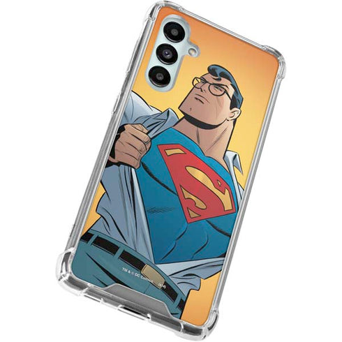 DC Comics Superman 90's Animated Series Galaxy A16 5G Clear Case