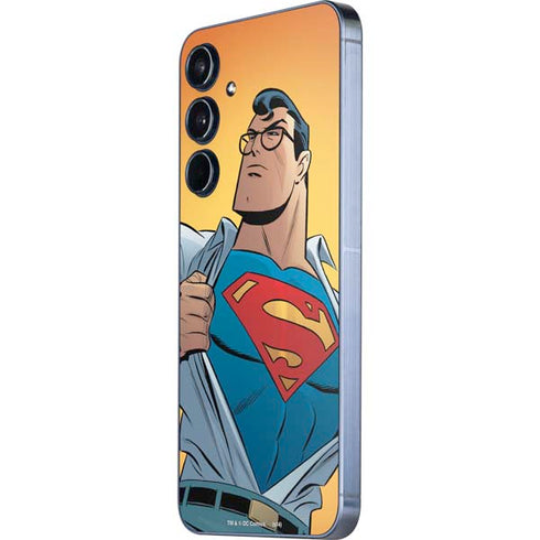 DC Comics Superman 90's Animated Series Galaxy A36 5G Skin