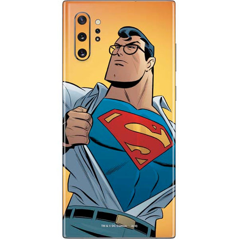 DC Comics Superman 90's Animated Series Galaxy Note 10 Plus Skin