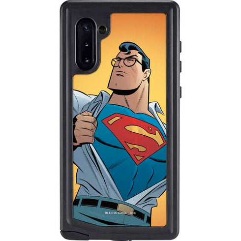 DC Comics Superman 90's Animated Series Galaxy Note 10 Waterproof Case