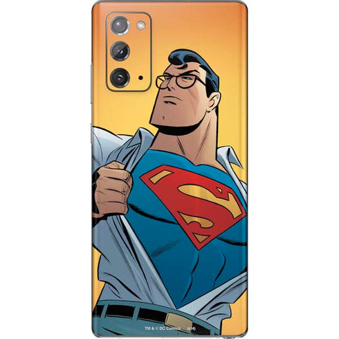 DC Comics Superman 90's Animated Series Galaxy Note20 5G Skin