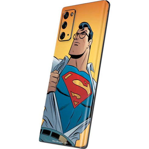 DC Comics Superman 90's Animated Series Galaxy Note20 5G Skin