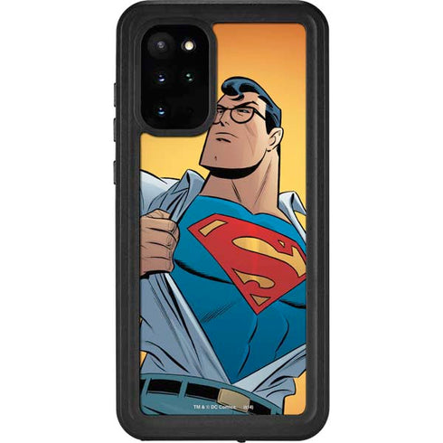 DC Comics Superman 90's Animated Series Galaxy S20 Plus Waterproof Case