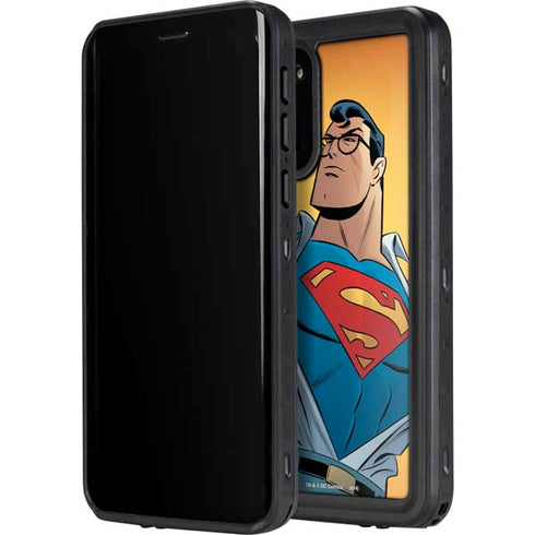 DC Comics Superman 90's Animated Series Galaxy S20 Waterproof Case