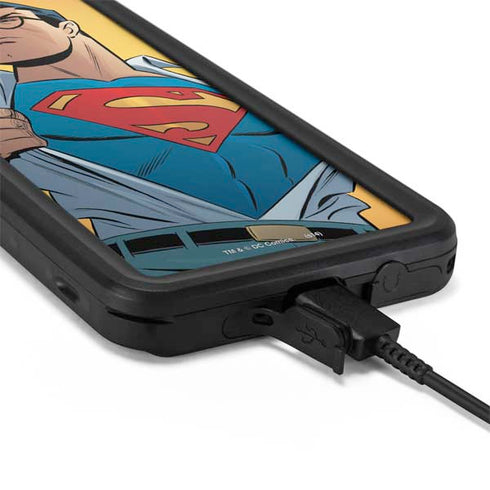 DC Comics Superman 90's Animated Series Galaxy S20 Waterproof Case