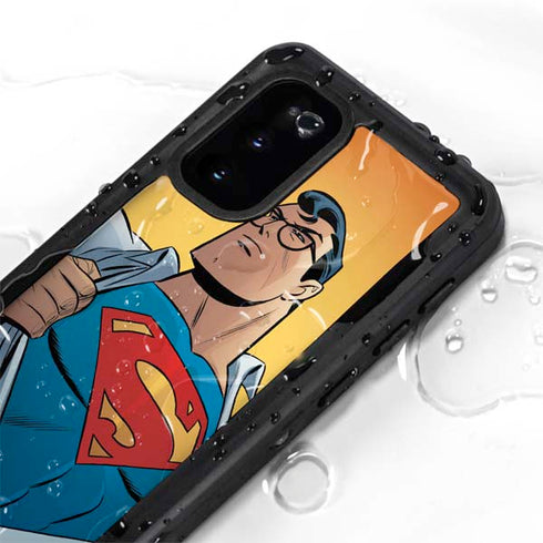 DC Comics Superman 90's Animated Series Galaxy S20 Waterproof Case