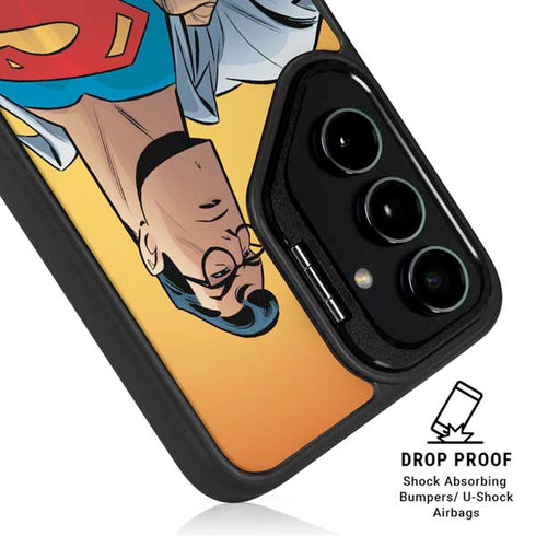 DC Comics Superman 90's Animated Series Galaxy S25 Kickstand Case