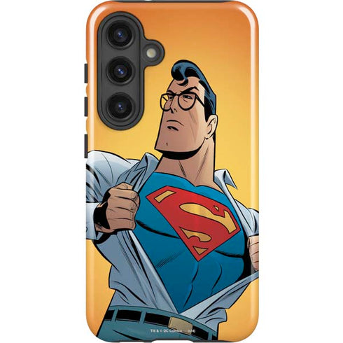 DC Comics Superman 90's Animated Series Galaxy S25 Plus Impact Case