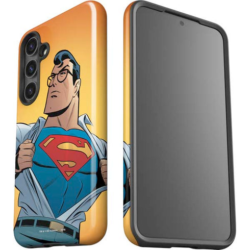 DC Comics Superman 90's Animated Series Galaxy S25 Plus Impact Case