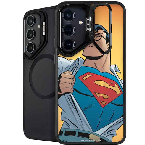 DC Comics Superman 90's Animated Series Galaxy S25 Plus Kickstand Case