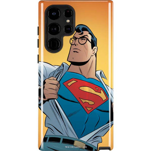 DC Comics Superman 90's Animated Series Galaxy S25 Ultra Impact Case