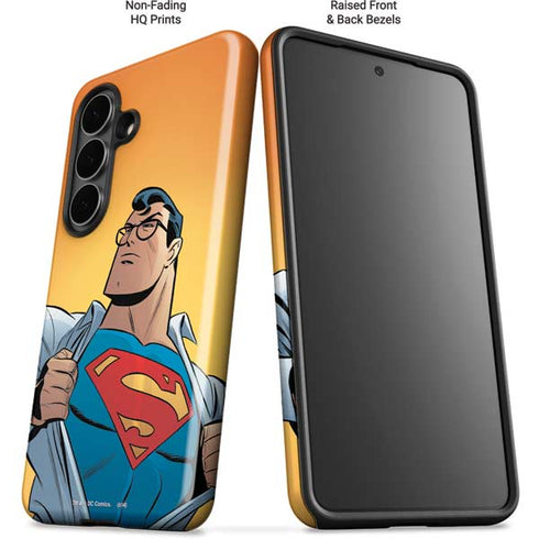 DC Comics Superman 90's Animated Series Galaxy S26 Impact Case