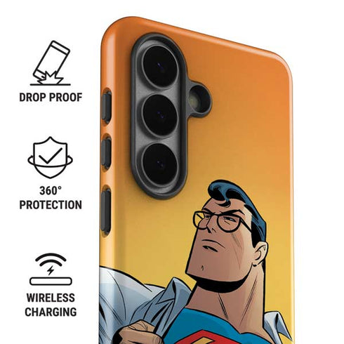 DC Comics Superman 90's Animated Series Galaxy S26 Plus Impact Case