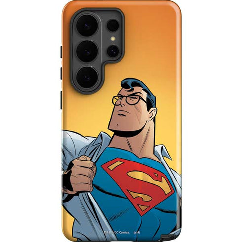 DC Comics Superman 90's Animated Series Galaxy S26 Ultra Impact Case