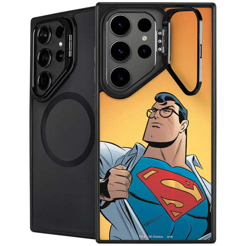 DC Comics Superman 90's Animated Series Galaxy S26 Ultra Kickstand Case